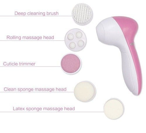 5 In 1 Facial Electric Cleanser & Massager