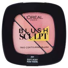 L'Oreal Blush Sculpt Trio Contouring Blush - 201 Soft Rosy